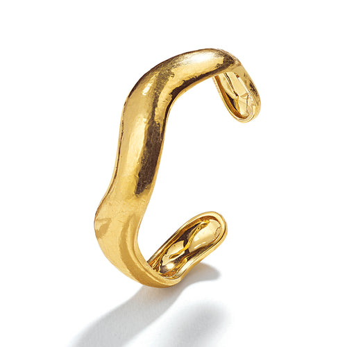 The Virgin™ Gold Collection: Wave Cuff