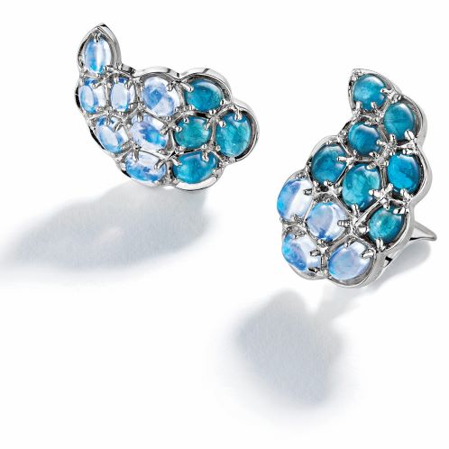 The Serti Couteau™ Collection: Paisley Earclips