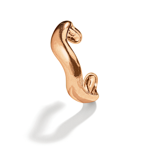 Rose Gold Wave Cuff